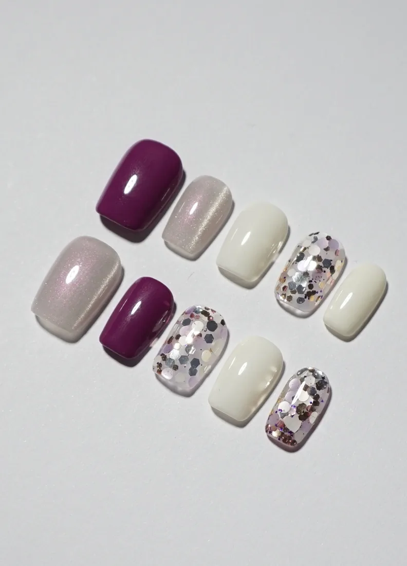 le multi - press on nails disponibles chez Moon & Star
